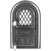 usa din fonta pentru semineu cu geam cerbi ornamente argintii evotools 555x345mm imagen 27_0_
0