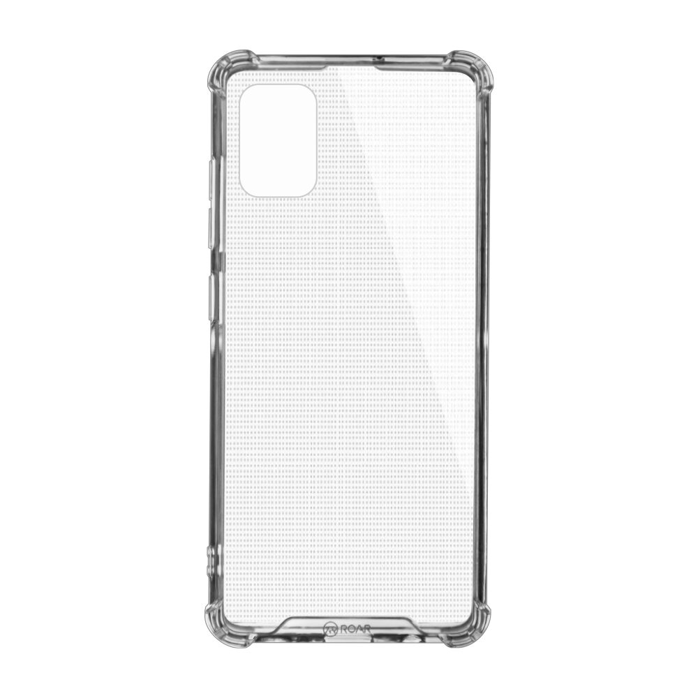 Husa Antisoc Roar Armor pentru Samsung Galaxy A51, Bumper Acrilic, Transparent