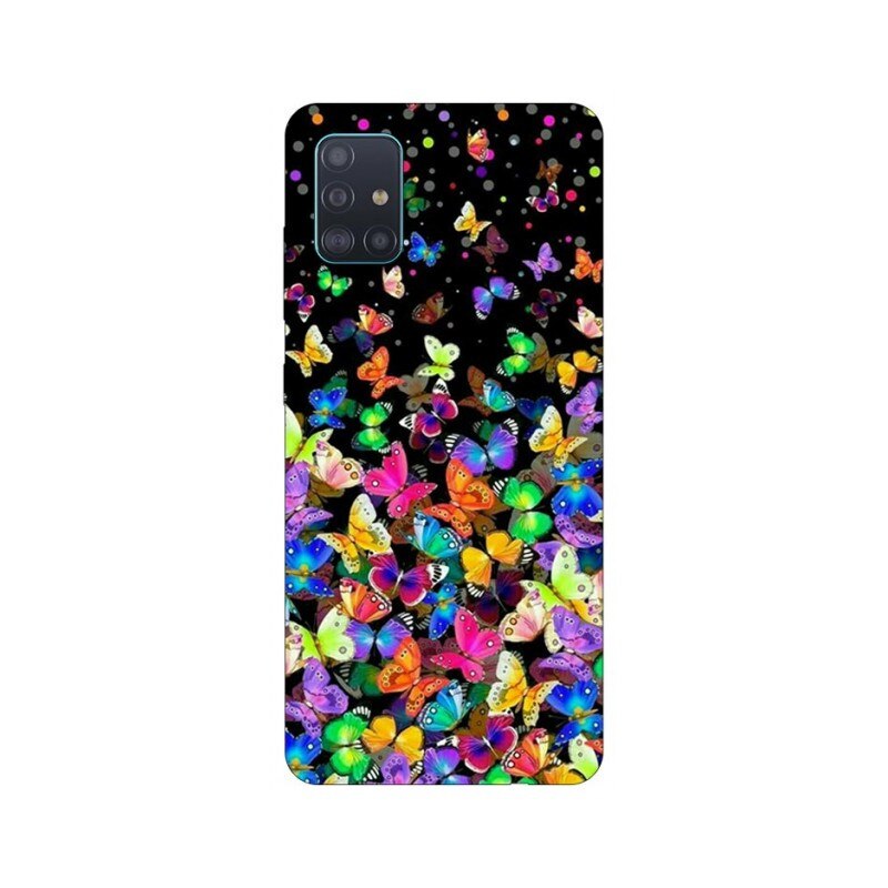 Husa Silicon Soft Upzz Print Samsung Galaxy A51 Model Colorature