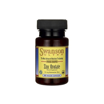 Swanson, Zinc orotat, 10 mg, 60 capsule Swanson, Zinc orotat, 10 mg, 60 capsule