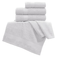 Set 4 prosoape Kring Miriam, 480 gsm, Alb