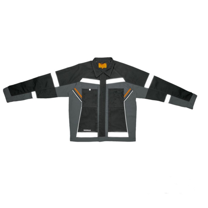 Jacheta Professional RefGrey, insertii reflectorizante, marimea 46