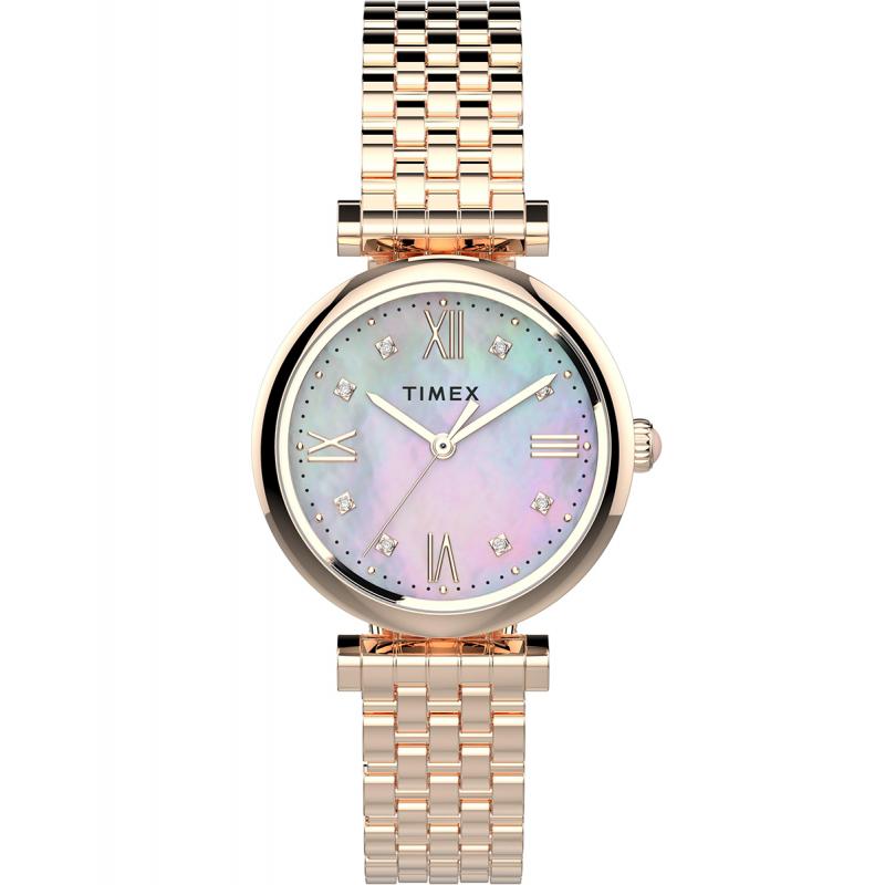 Ceas dama Timex TW2T78800 Quartz Rose gold