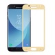 Folie de protectie din sticla premium, protectie pna pe margine Compatibila cu Samsung Galaxy J7 2017, Aurie