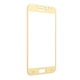 Folie de protectie din sticla premium, protectie pna pe margine Compatibila cu Samsung Galaxy J7 2017, Aurie