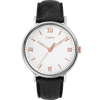 Ceas barbatesc Timex TW2T34700 Quartz Argintiu Ceas barbatesc Timex TW2T34700 Quartz Argintiu