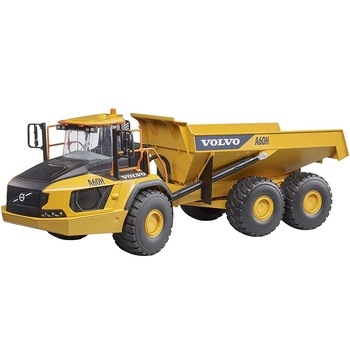 Camion-Basculanta Volvo A60H Bruder, galben Camion-Basculanta Volvo A60H Bruder, galben