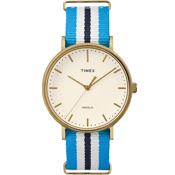 Ceas dama Timex TW2P91000 Quartz Auriu Ceas dama Timex TW2P91000 Quartz Auriu