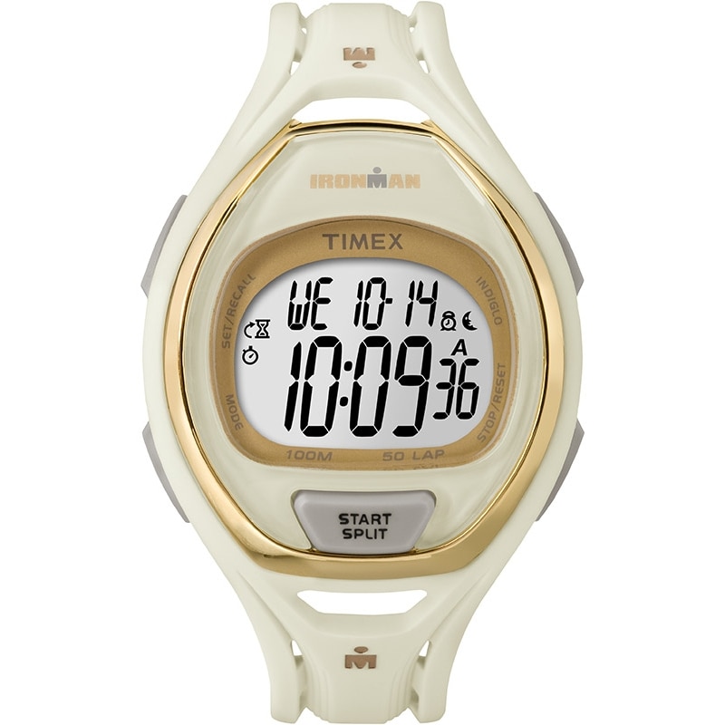 Ceas dama Timex TW5M06100 Quartz Alb, Auriu