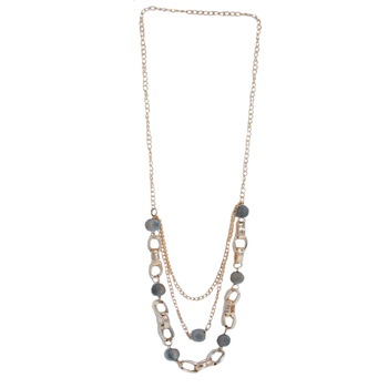 CauÈi Coliere Mari Alege Din Oferta Emag Ro Collier mariage forme y sur fil nylon et plaque argent compose de perles de verre nacrees ivoire et de perles en cristal swarovski de couleur crystal. cauÈi coliere mari alege din oferta