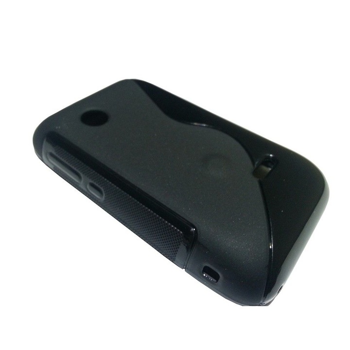 Гръб Omni S-Line за Sony Xperia Tipo ST21i, Черен