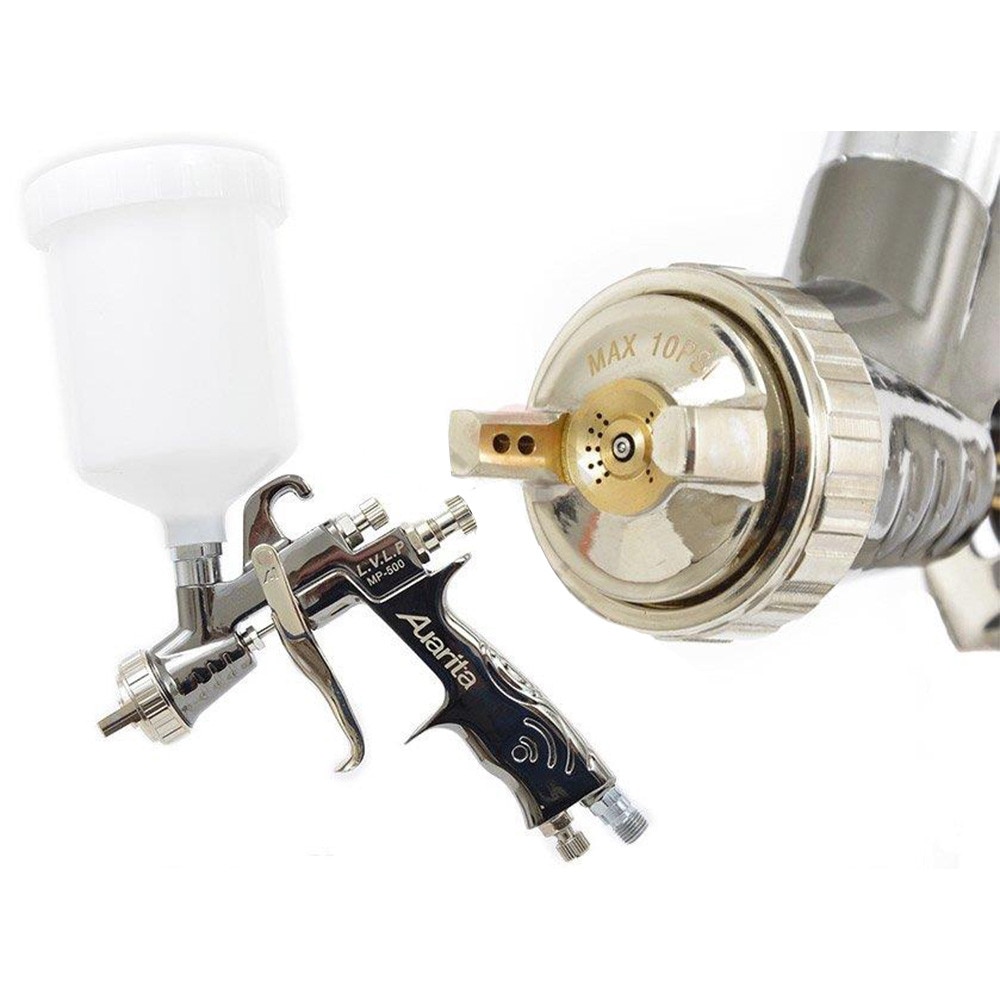 Lackierpistole Lvlp Düse 1,2mm Für MP-500 LVLP Spritzpistole - Ersatzdüse Aus Rostfreiem Stahl 1.2mm Düsensatz