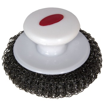 Burete de sarma cu maner , Zola®, 10 cm Burete de sarma cu maner , Zola®, 10 cm