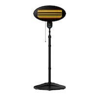 Incalzitor pentru terasa, CECOTEC, 2000 W,posibilitate montare pe perete, pentru uz exterior ,acoperire de 15 m²,protectie IPX4 ,reglarea inaltimii, 3 trepte de putere, inclinare 45 °