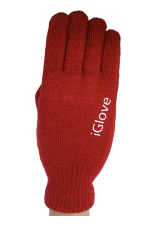Manusi iGlove, de iarna, pentru touch screen, Rosii