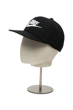 Nike, Sapca cu logo brodat si Dri- Fit Pro Futura 4, Negru Nike, Sapca cu logo brodat si Dri- Fit Pro Futura 4, Negru