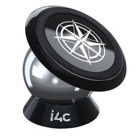 suport auto magnetic pentru telefon universal cu rotire 360 ajustabil orice directie si compatibil cu orice model de telefon mobil montare pe bordul masinii cu accesorii de reinstalare si placute pentru telefoane multiple argintiunegru imagen 8_0_
0