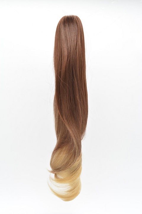 Coada de par Ombre Janine, Socap, Blond Mediu - Blond Deschis