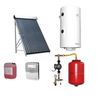 sistem solar presurizat apa calda  colector heat pipe 15 tuburi -24 mm boiler 120l eldom 1serpentinagrup pompare cu debitmetru si controler electronic sr 258 cu trei senzori imagen 36_0_
0