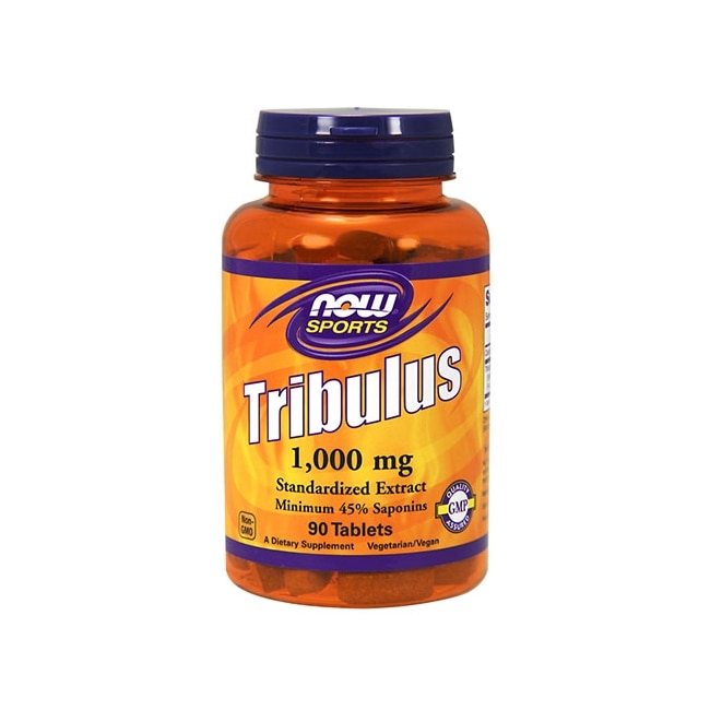Supliment nutritiv Now, Tribulus Terrestris, 1000 mg, 90 capsule