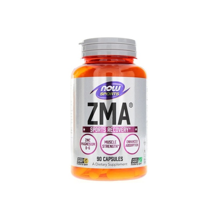 Now Foods ZMA 800mg (Zinc, Magneziu si B-6) - 90 Capsule