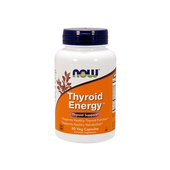 Supliment nutritiv, Thyroid Energy, NOW, 90 capsule Supliment nutritiv, Thyroid Energy, NOW, 90 capsule