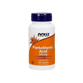 Acid pantotenic, NOW, 500mg./100 capsule Acid pantotenic, NOW, 500mg./100 capsule