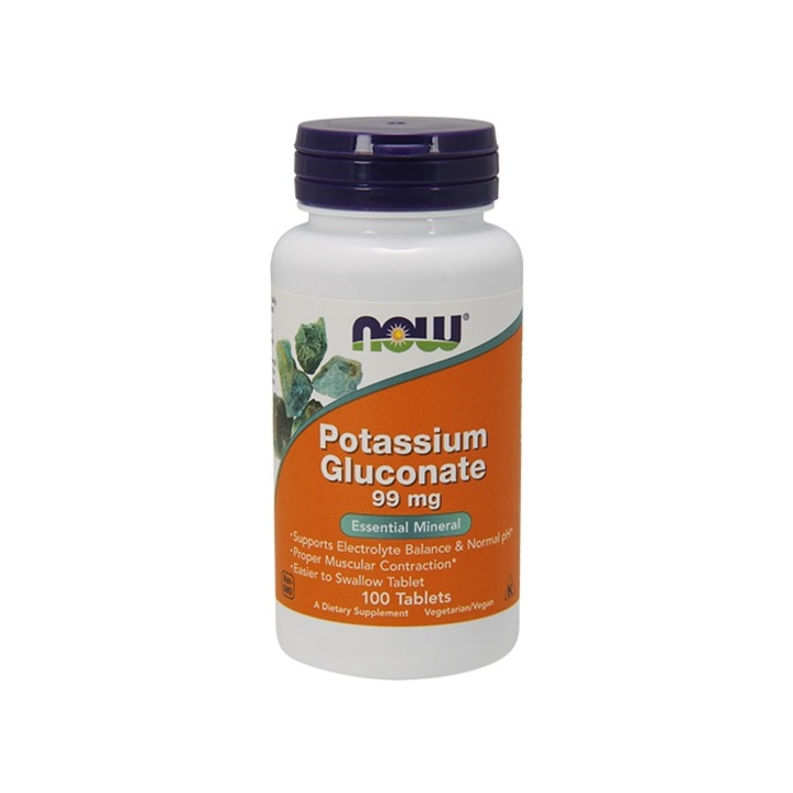 Potassium Gluconate 99mg. NOW