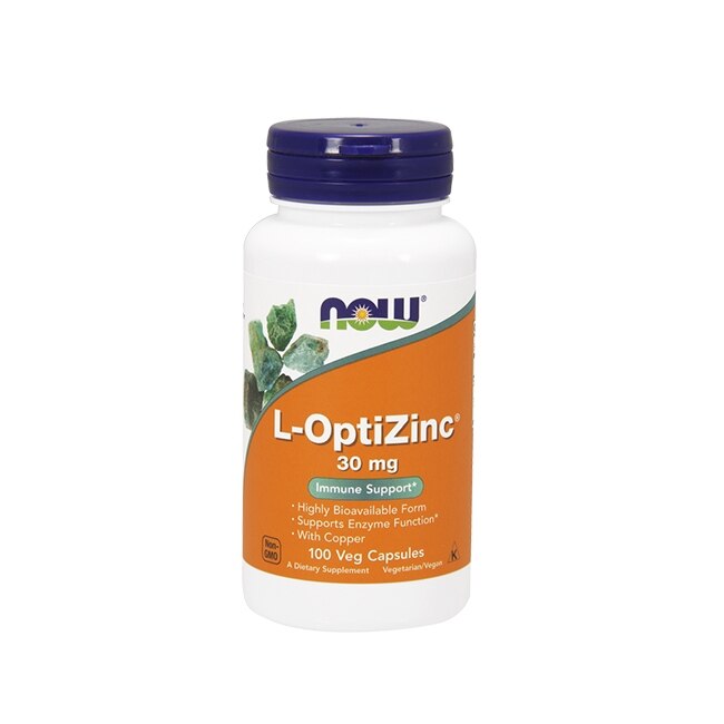 Zinc, NOW, 30mg. / 100 capsule