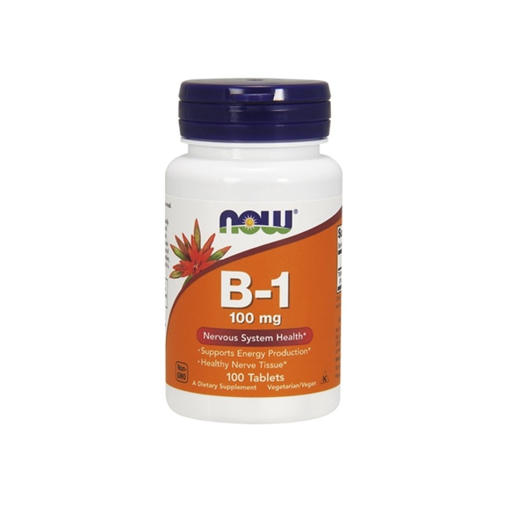Supliment nutritiv, Vitamina B-1, 100mg, 100 capsule