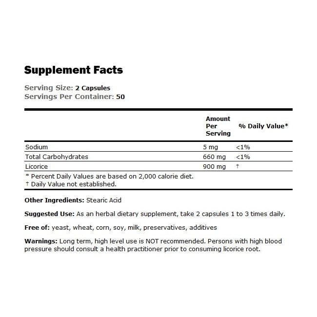 Licorice Root NOW 0.045 kg eMAG.bg