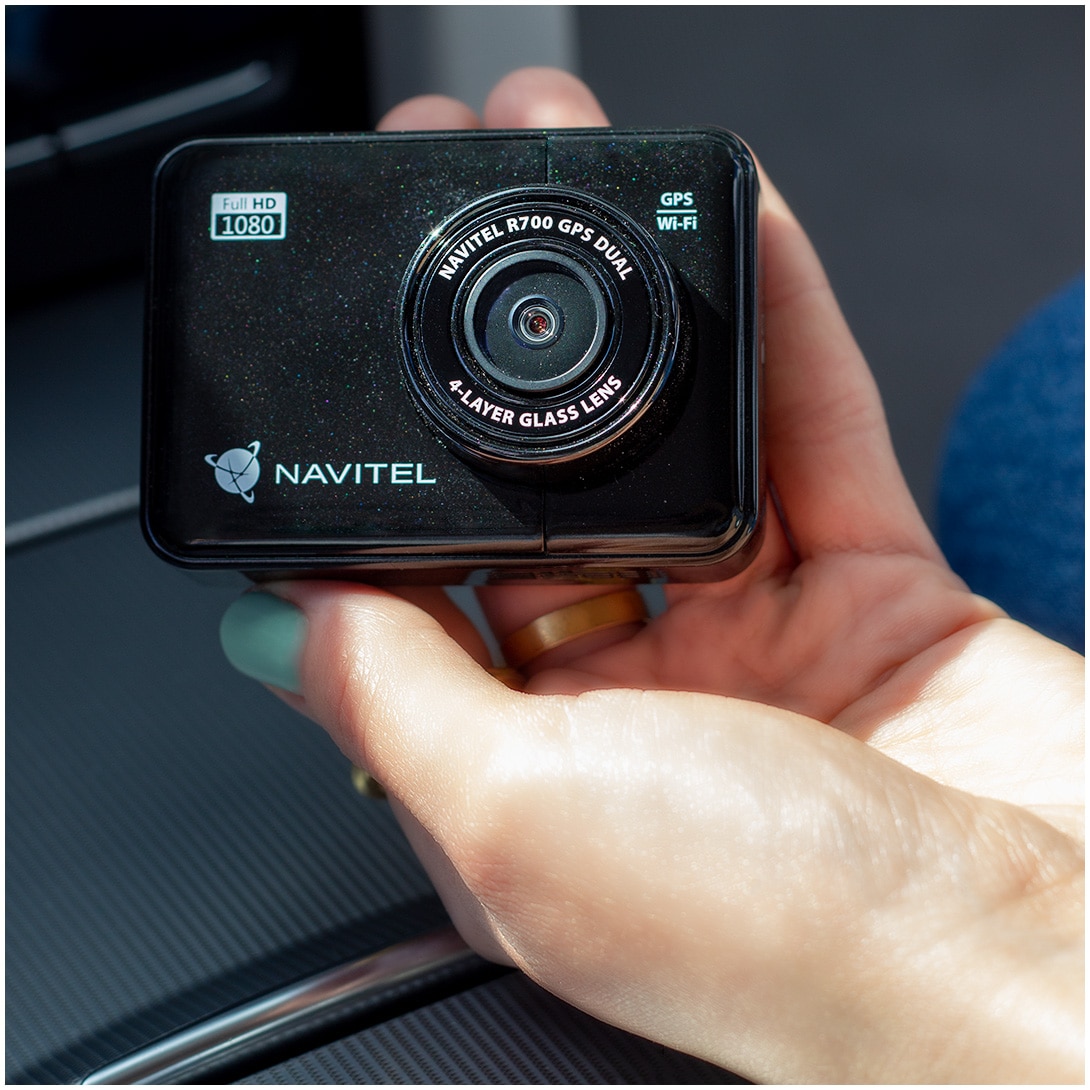 Видеорегистратор DVR Navitel R700 Dual, GPS, Night Vision, WiFi, SONY ...