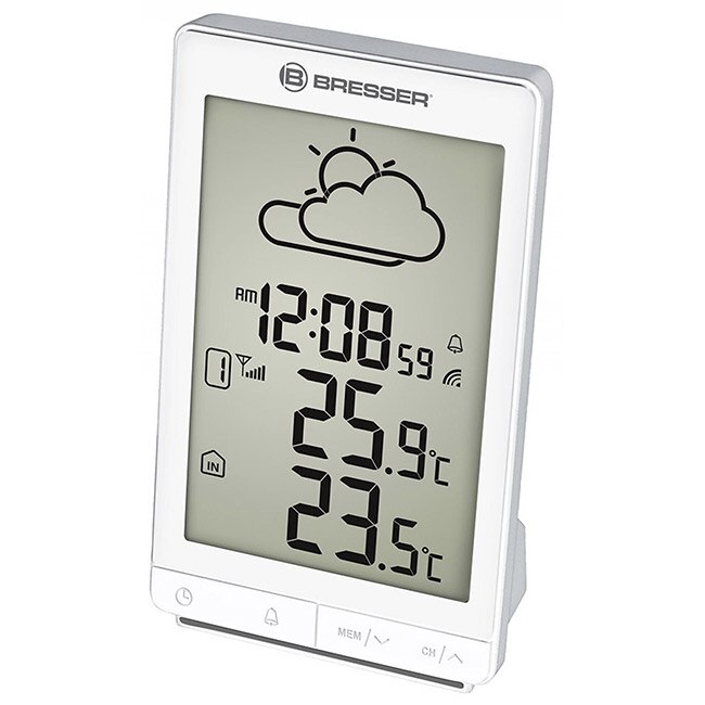 Statie meteo Bresser TemeoTrend STX 73271, Alb