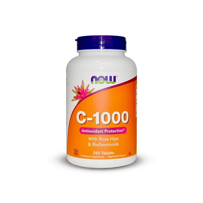 Supliment nutritiv Now, VItamina C, 250 capsule