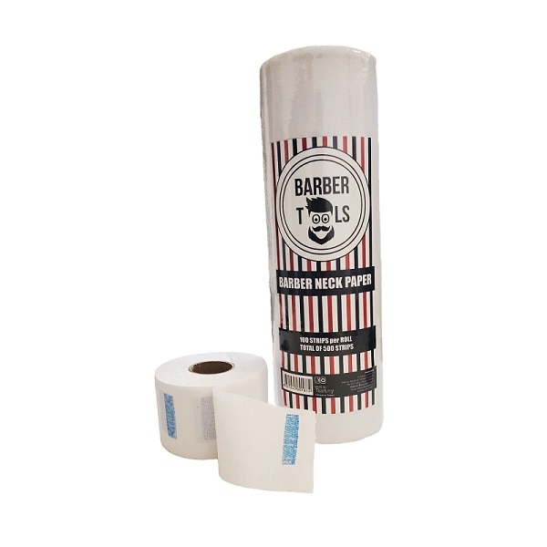 Set gulerase de hartie, Barber Tools, 5 bucati / set, 100 bucati / rola
