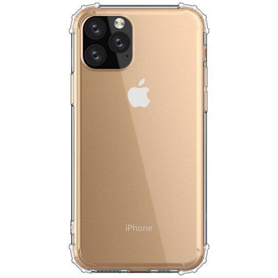 Husa de protectie Just Must Shock TPU I pentru iPhone 11 Pro, Silicon, Clear