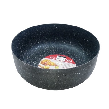 Tava Universala, Elekom, Aluminiu, Gri/Negru, 30х11 cm Tava Universala, Elekom, Aluminiu, Gri/Negru, 30х11 cm