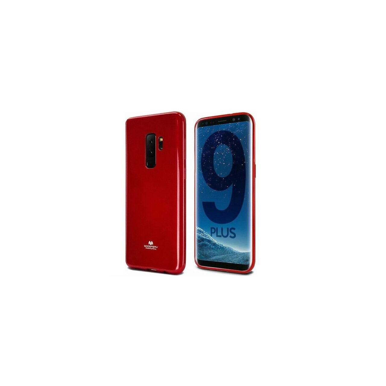 Husa Samsung Galaxy S9 Plus - Mercury TPU Jelly Case Rosu