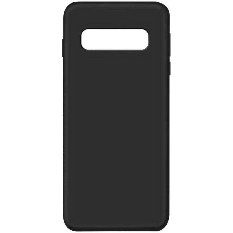 Husa Lemontti Liquid pentru Samsung Galaxy S10 Plus G975, protectie 360°, Silicon, Black