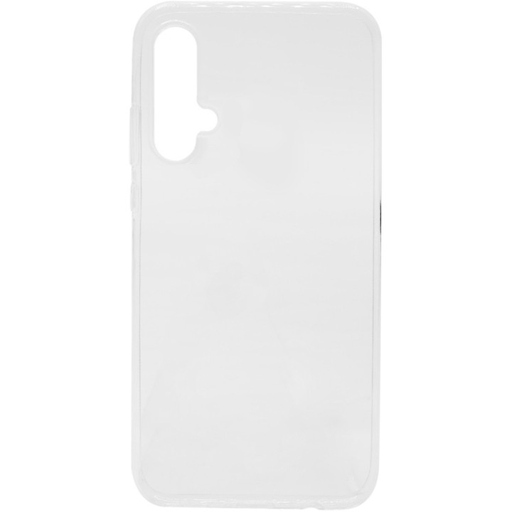 Калъф Lemontti за Huawei Nova 5T, Силикон, Transparent