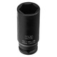 Set capete adanci hexagonale cu impact 1/2" 10-24 mm, 12 piese, trusa// Sparta