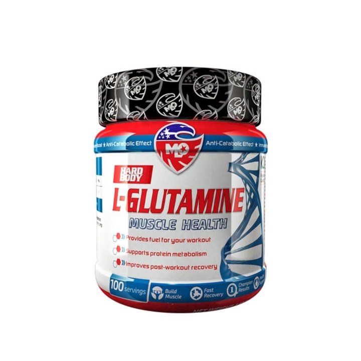 Pudra energizanta L-Glutamina, MLO, 0.500 kg