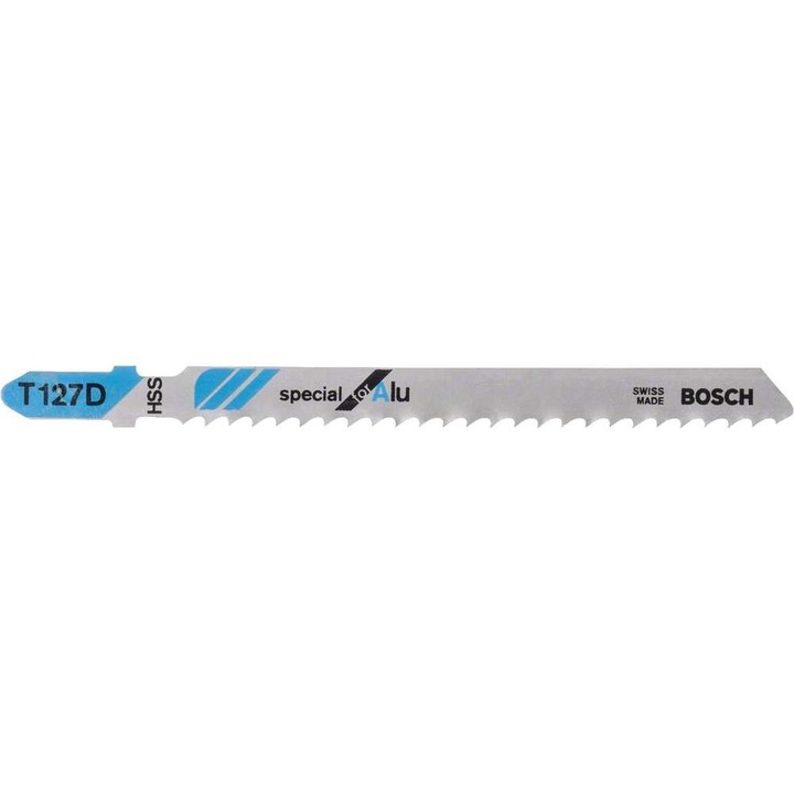Остриета за вертикален трион Bosch T127D, За метал, 5бр