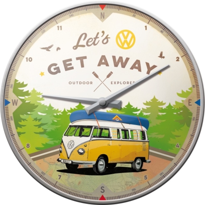 Ceas de Perete Volkswagen Let's Get Away51092