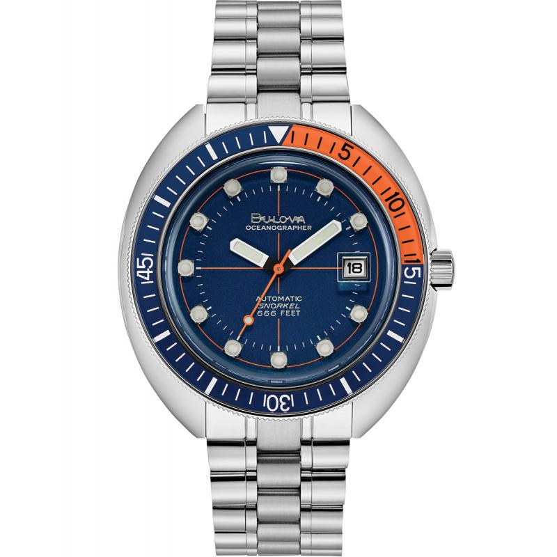 Ceas barbatesc Bulova 96B321 Automatic Argintiu