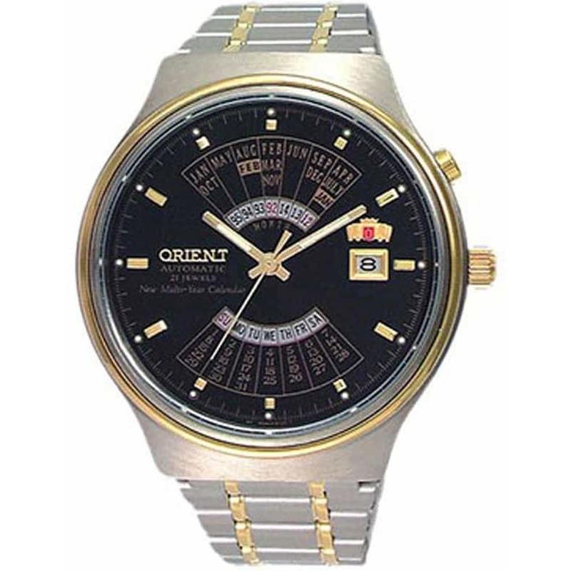 Ceas barbatesc Orient FEU00000BW Automatic Argintiu, Auriu