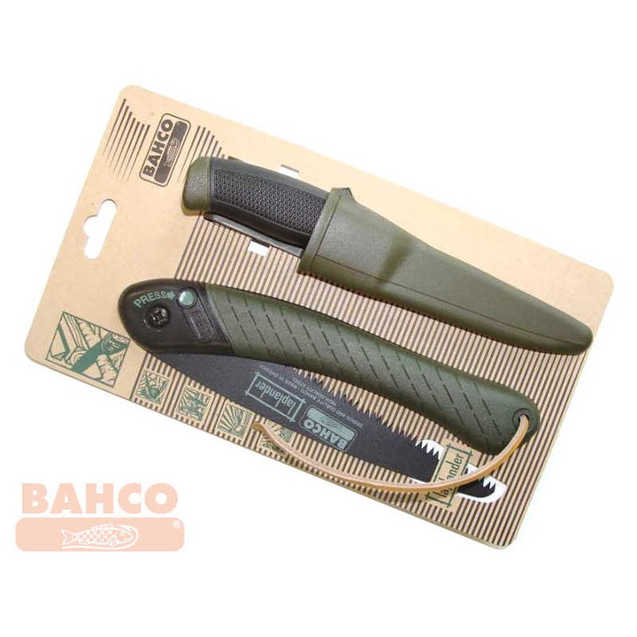 Сгъваем туристически трион + нож Laplander BAHCO LAP-KNIFE