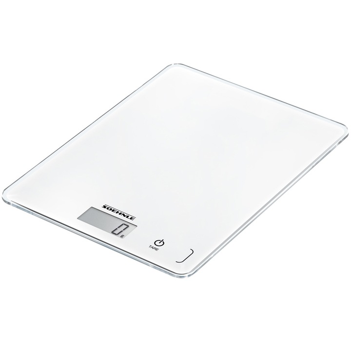 Cantar Bucatarie Soehnle 61501 Compact 5 kg, 1g, Alb