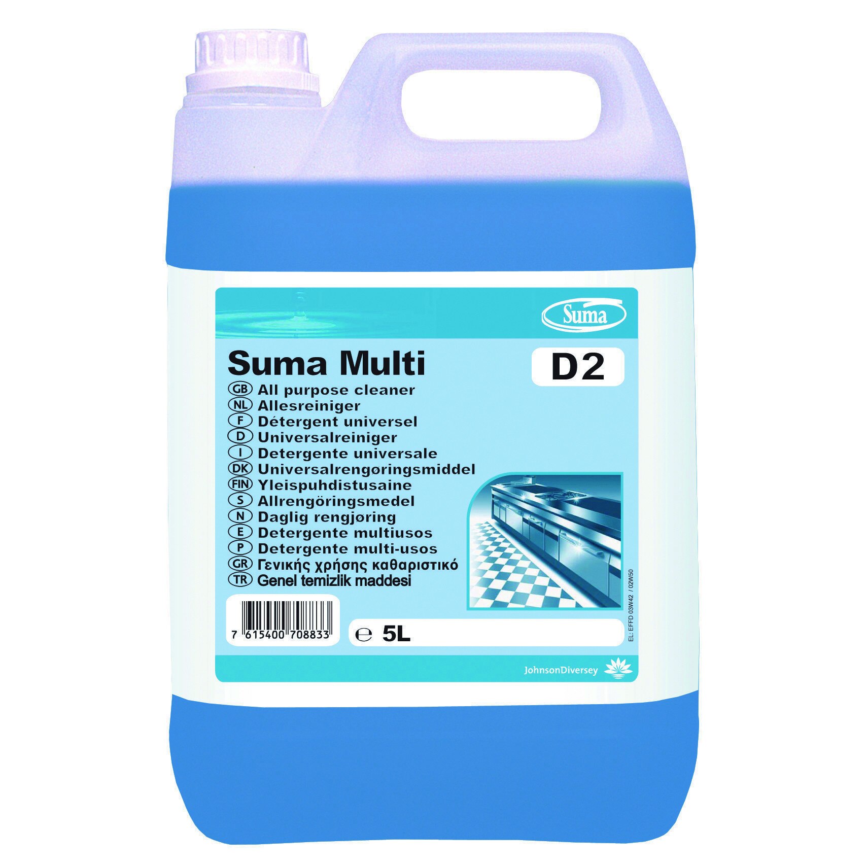 Detergent universal pentru industria alimentara - Suma Multi D2 5L