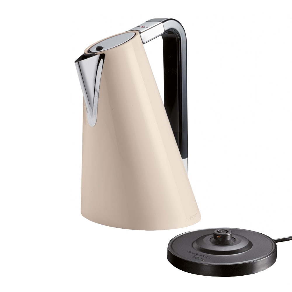 Fierbator electric Casa Bugatti, Vera Easy Kettle,corp din inox, capacitate 1.7L,crem,PureDesign2020